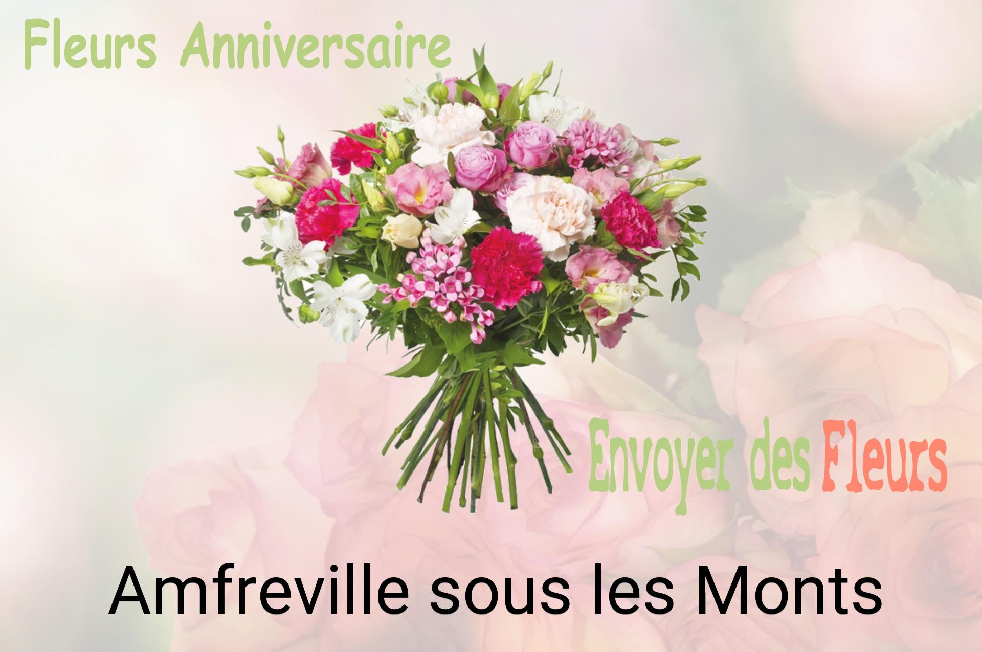 Bouquet de fleurs d’anniversaire livré à Amfreville-sous-les-Monts